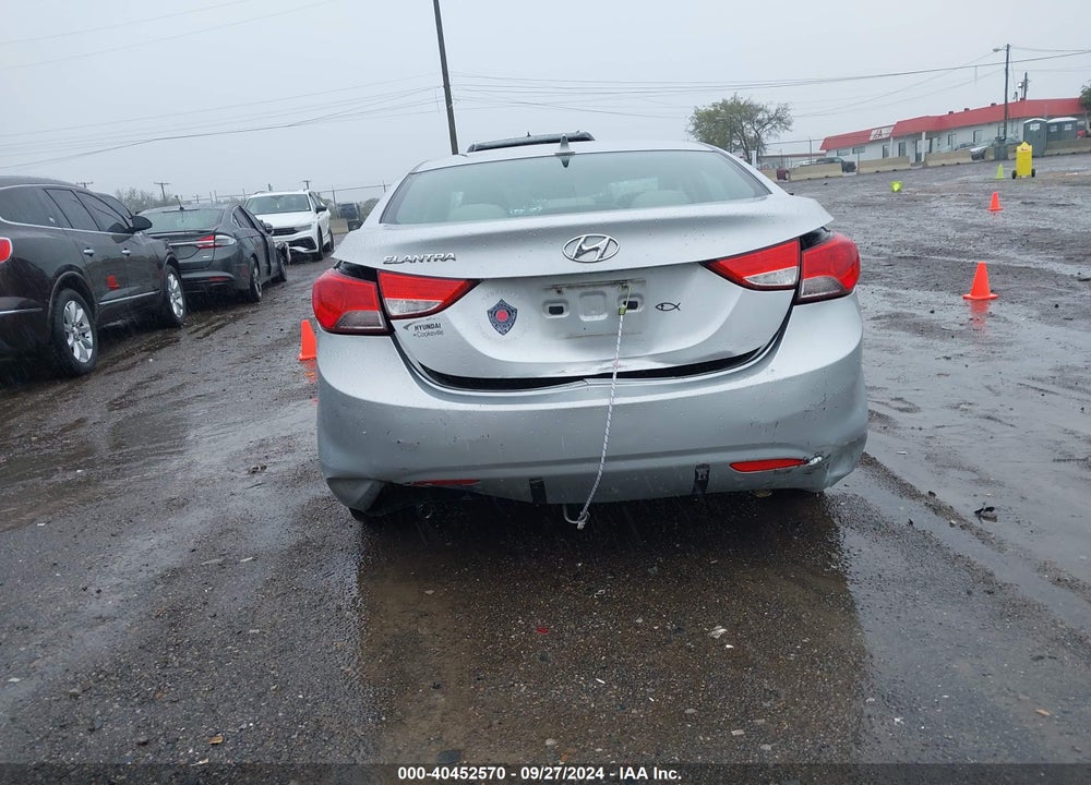 2013 HYUNDAI ELANTRA GLS VIN: 5NPDH4AE1DH232563