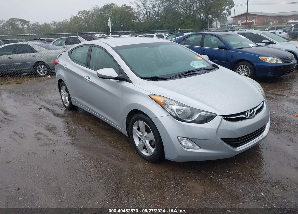 2013 HYUNDAI ELANTRA GLS VIN: 5NPDH4AE1DH232563