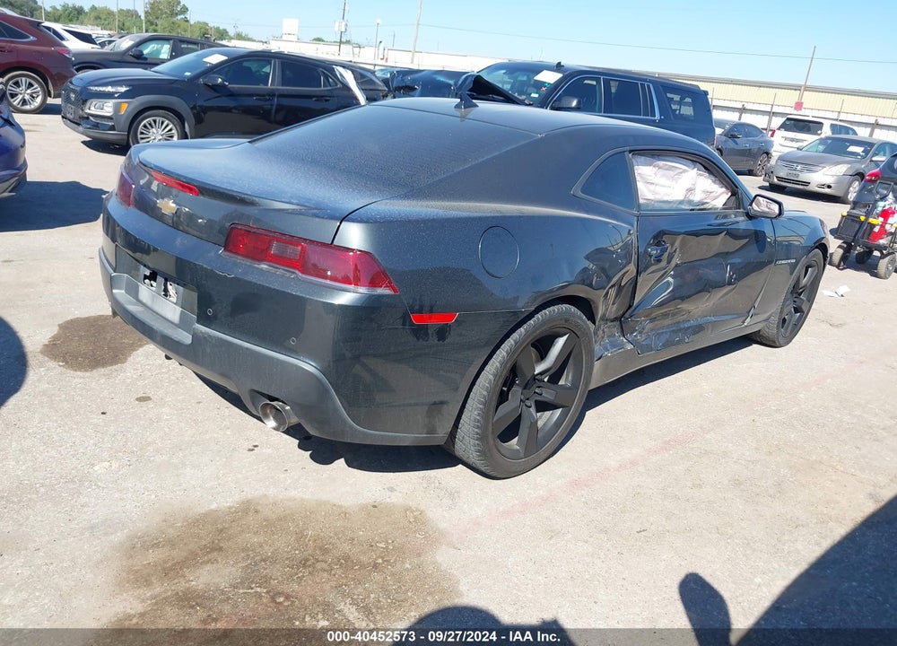 2015 CHEVROLET CAMARO 1LT VIN: 2G1FD1E34F9299250