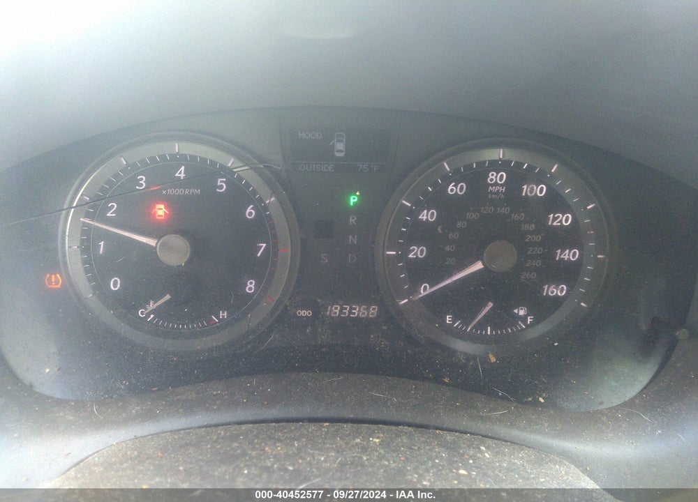 2007 LEXUS ES 350 VIN: JTHBJ46GX72064058