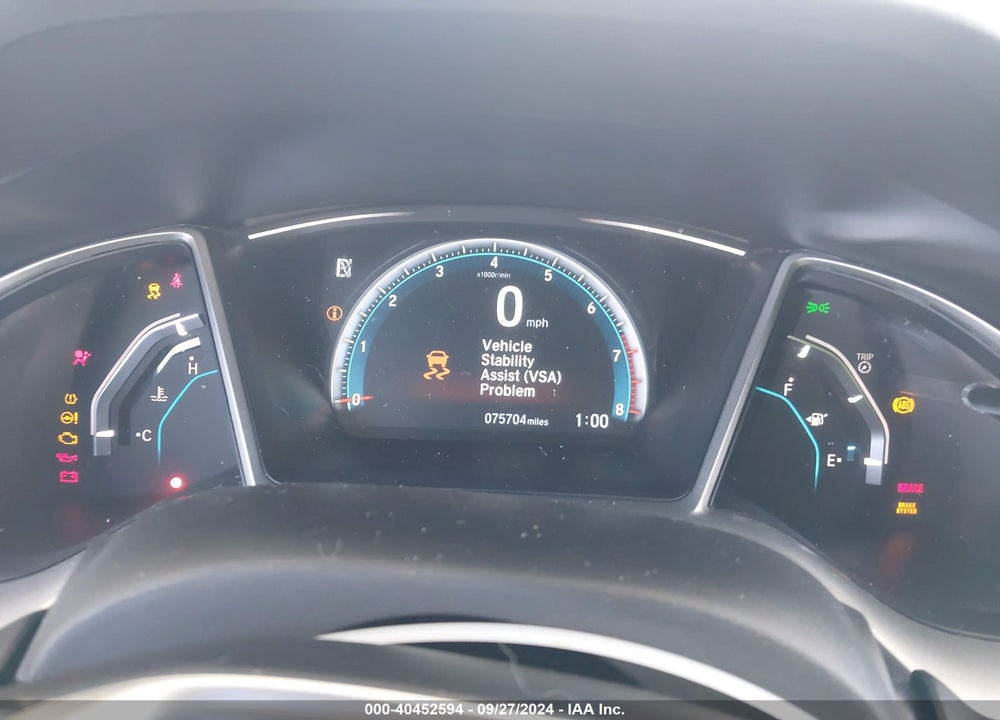 2018 HONDA CIVIC VIN: 19XFC2F77JE206278