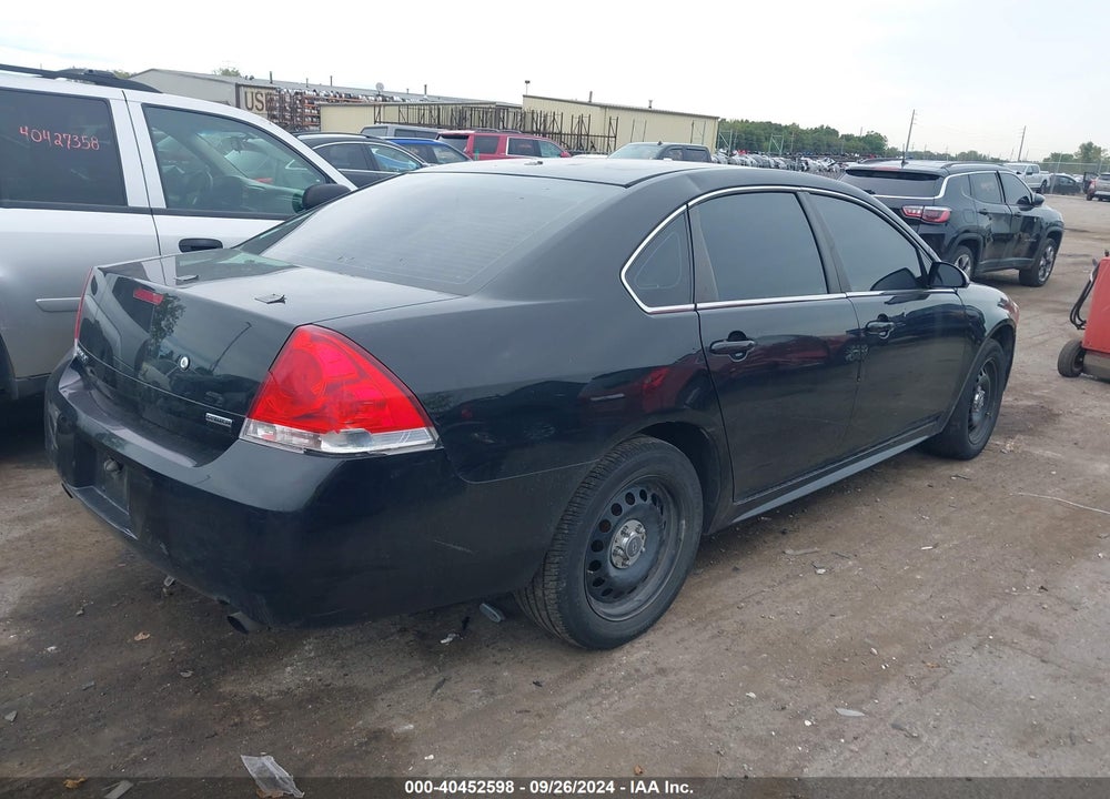 2014 CHEVROLET IMPALA LIMITED POLICE VIN: 2G1WD5E39E1162387
