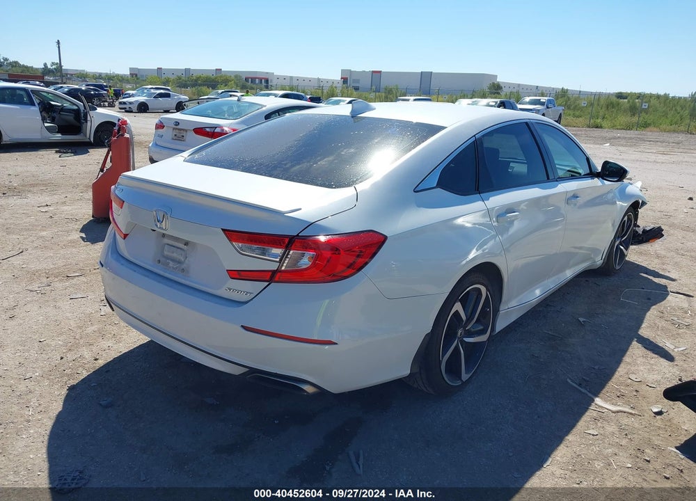 2019 HONDA ACCORD SPORT VIN: 1HGCV1F34KA134255