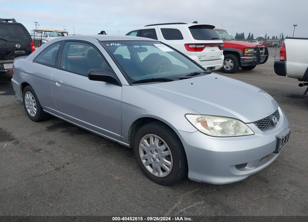 2005 HONDA CIVIC LX VIN: 1HGEM22635L071563