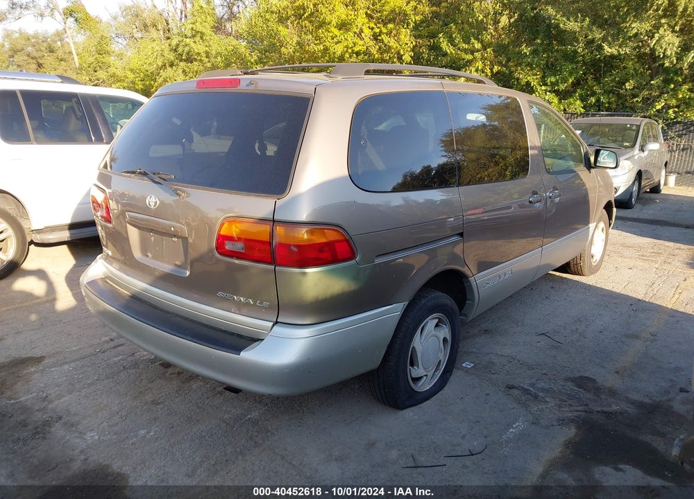 1998 TOYOTA SIENNA LE/XLE VIN: 4T3ZF13C7WU025015