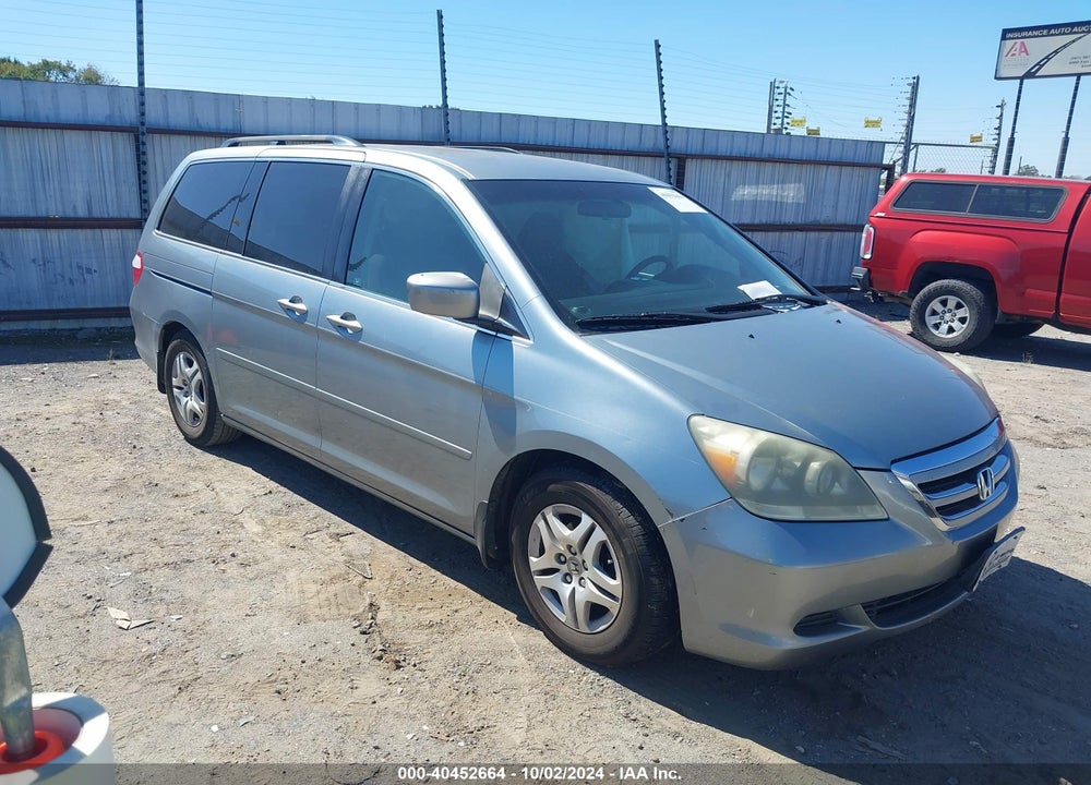 2007 HONDA ODYSSEY EX VIN: 5FNRL38407B064901