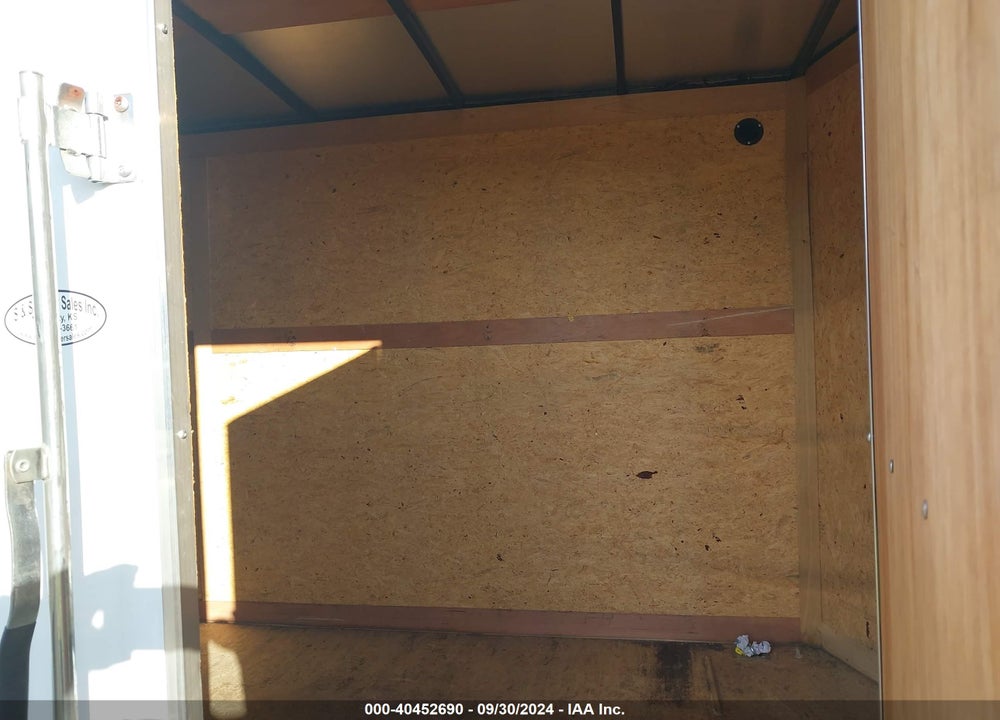 2021 HAUL MARK IND UTILITY TRAILER VIN: 7KB1E1624MT000840