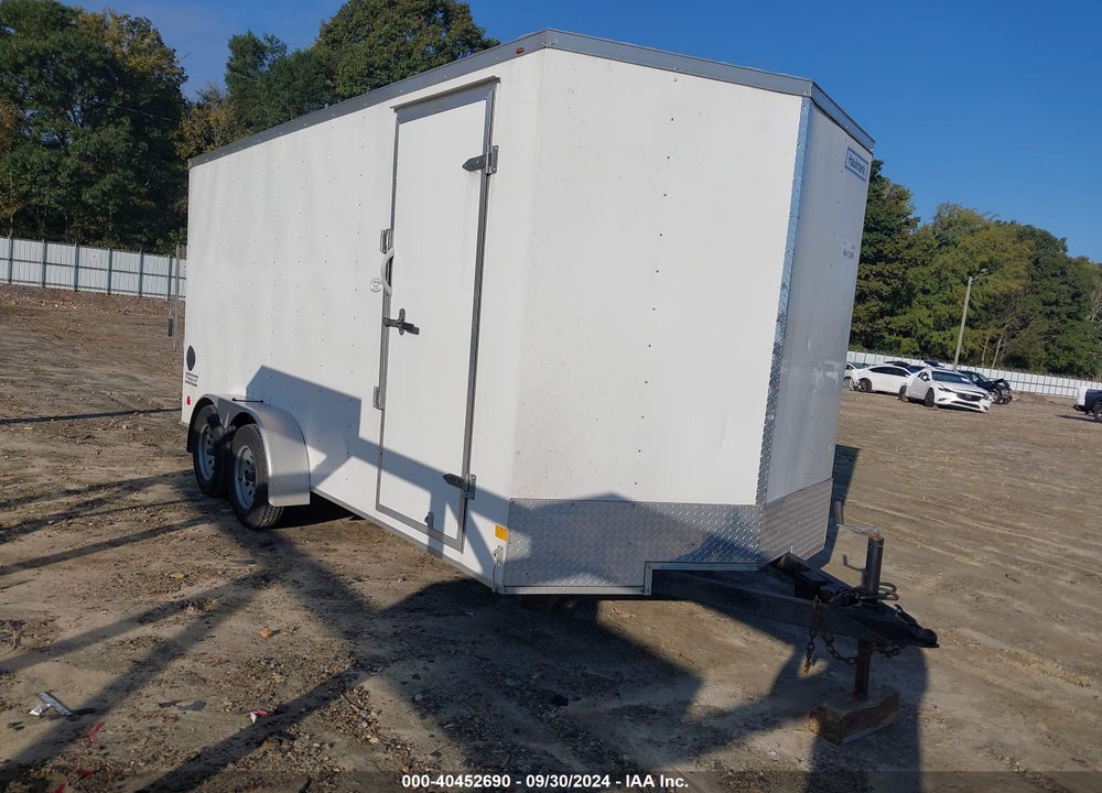 2021 HAUL MARK IND UTILITY TRAILER VIN: 7KB1E1624MT000840