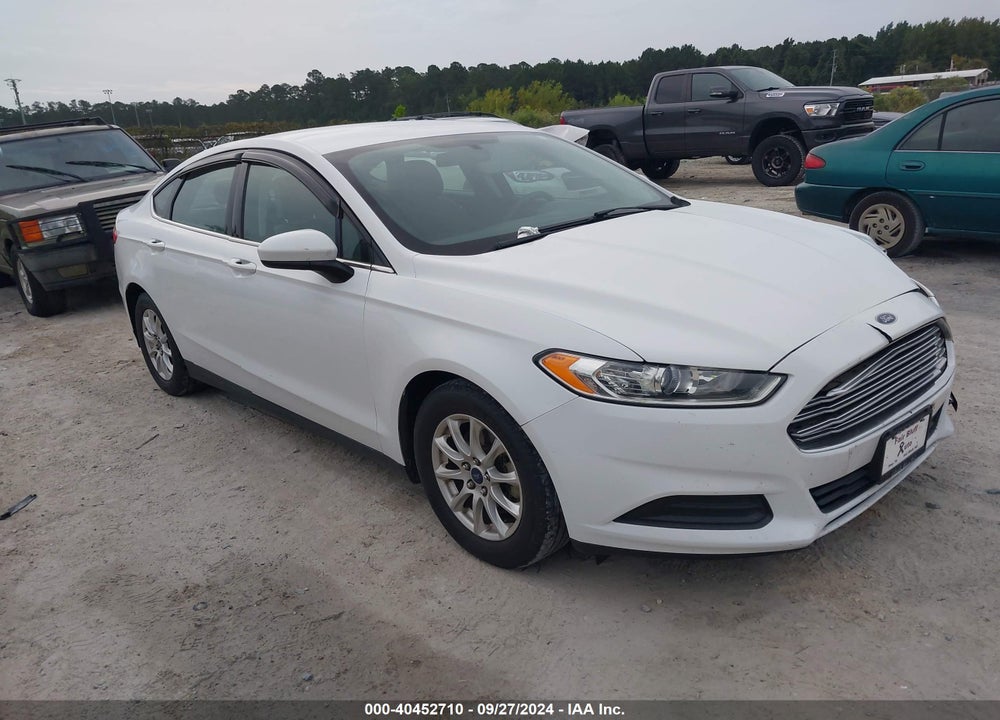2015 FORD FUSION S VIN: 3FA6P0G72FR189547