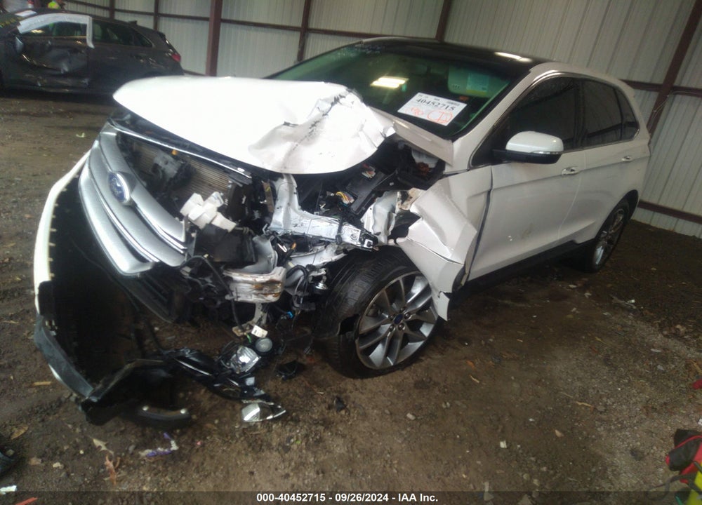 2018 FORD EDGE TITANIUM VIN: 2FMPK3K91JBC35041