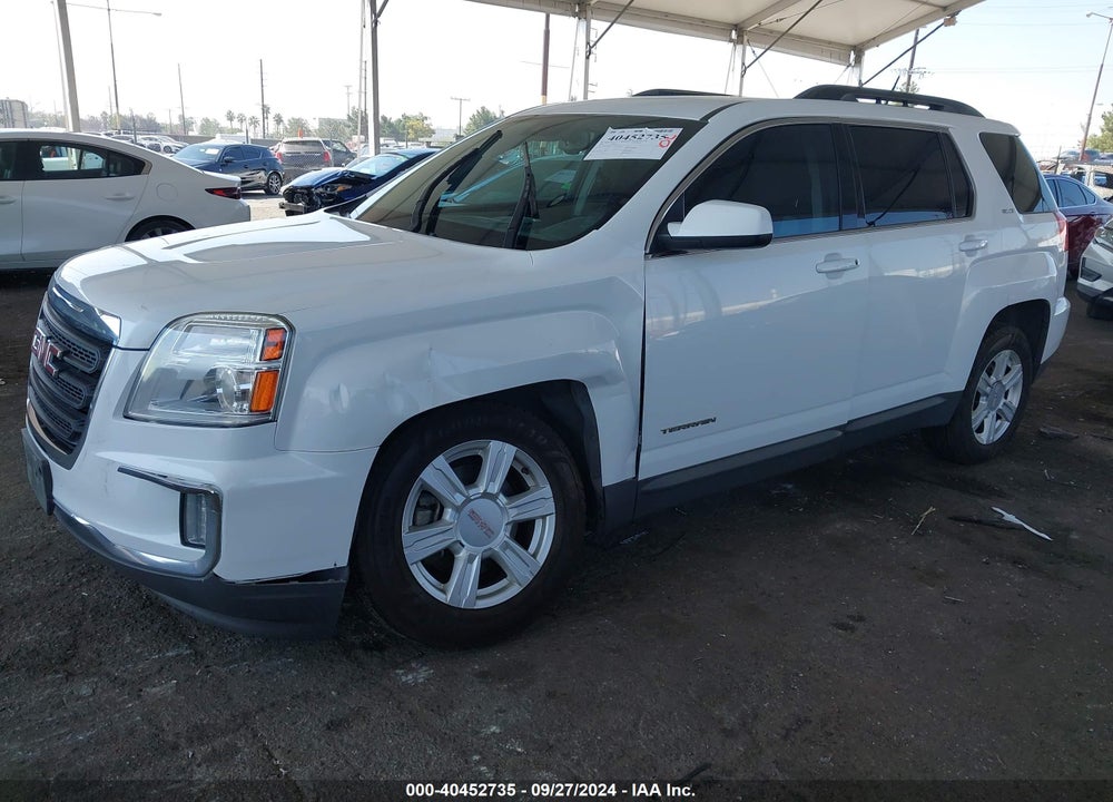 2016 GMC TERRAIN SLE-2 VIN: 2GKALNEK4G6104757
