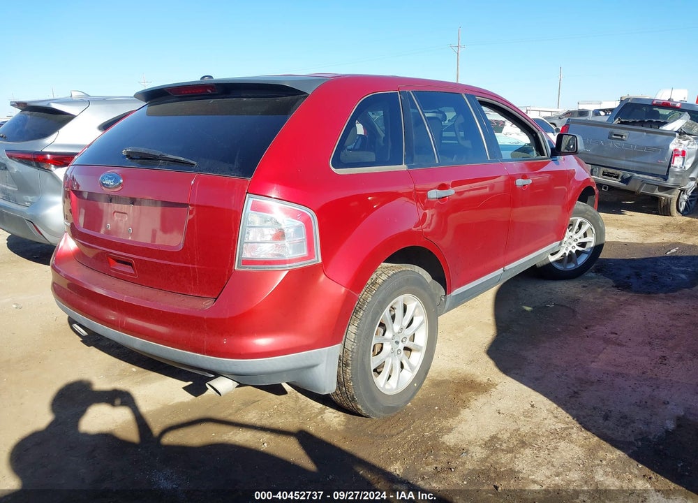 2008 FORD EDGE SE VIN: 2FMDK36C78BB35884