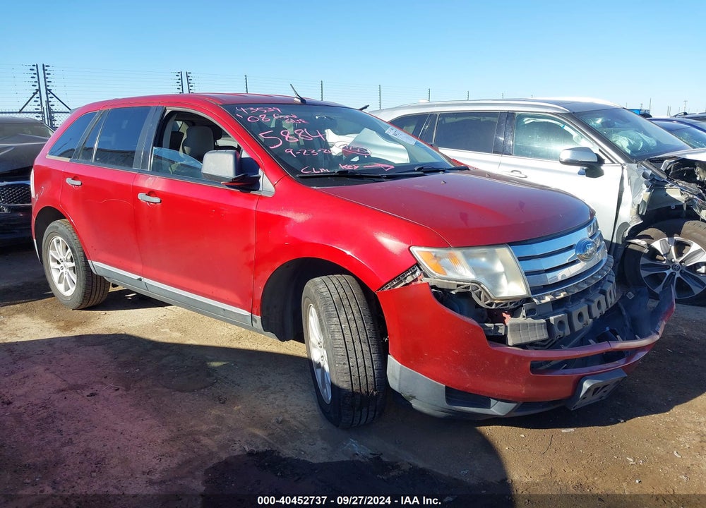 2008 FORD EDGE SE VIN: 2FMDK36C78BB35884
