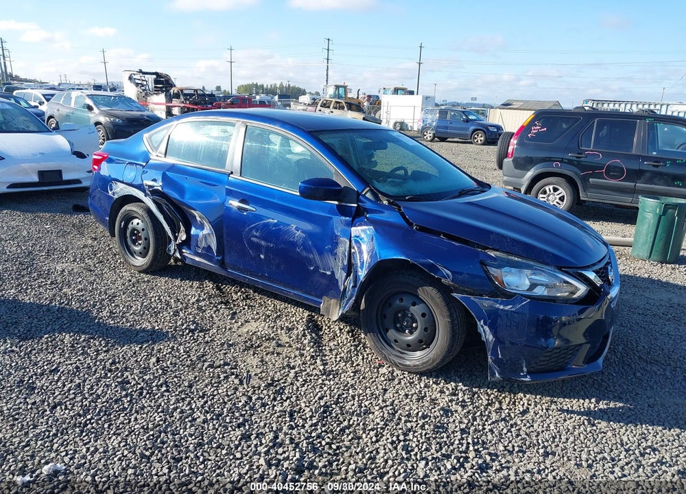 2017 NISSAN SENTRA S VIN: 3N1AB7AP9HY233429