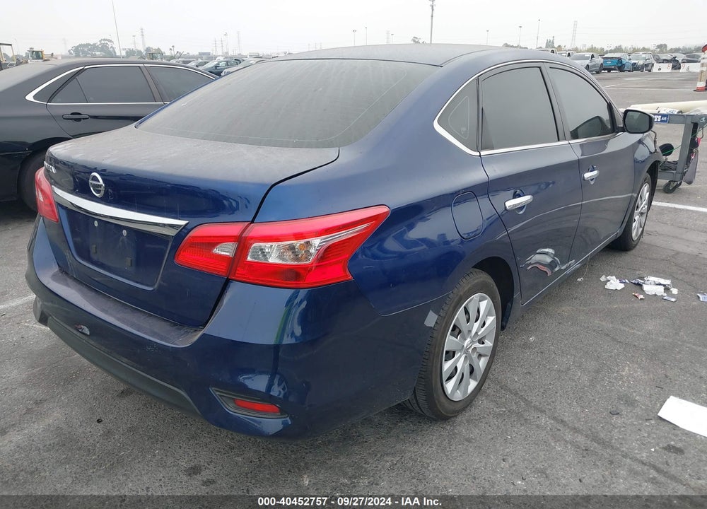 2019 NISSAN SENTRA S VIN: 3N1AB7AP1KY302475