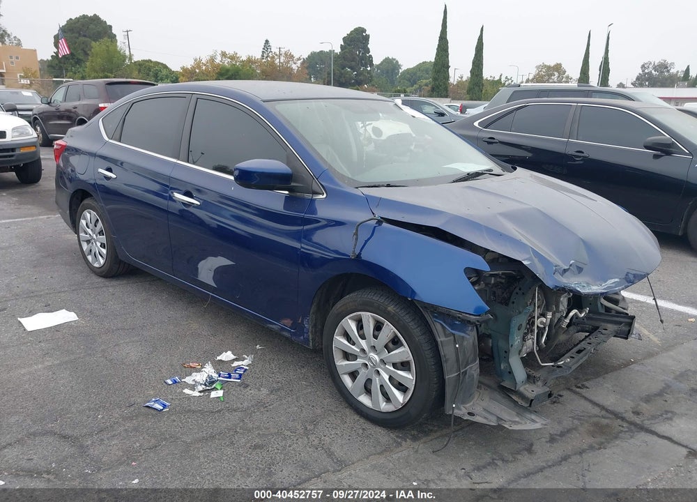 2019 NISSAN SENTRA S VIN: 3N1AB7AP1KY302475