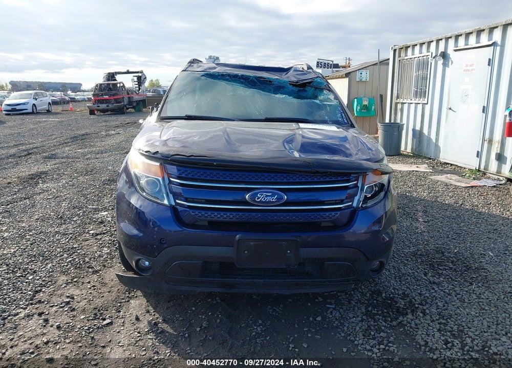 2011 FORD EXPLORER LIMITED VIN: 1FMHK8F86BGA33101