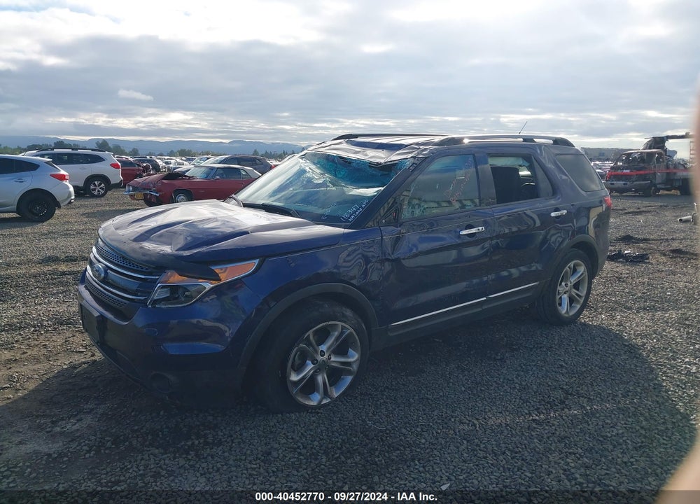 2011 FORD EXPLORER LIMITED VIN: 1FMHK8F86BGA33101