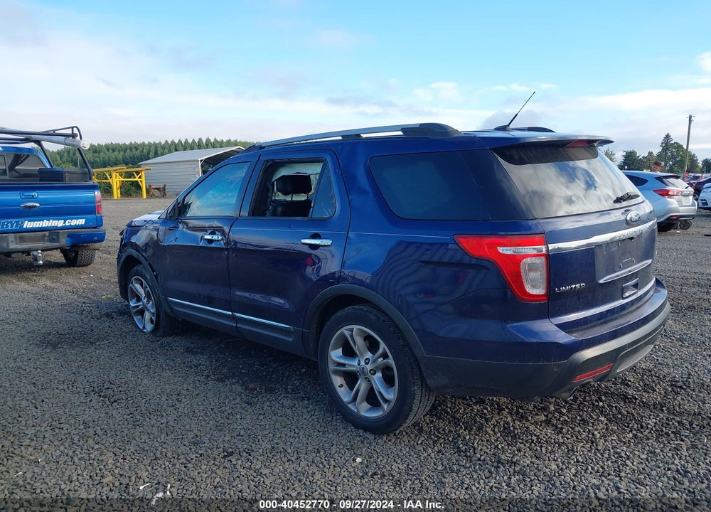 2011 FORD EXPLORER LIMITED VIN: 1FMHK8F86BGA33101