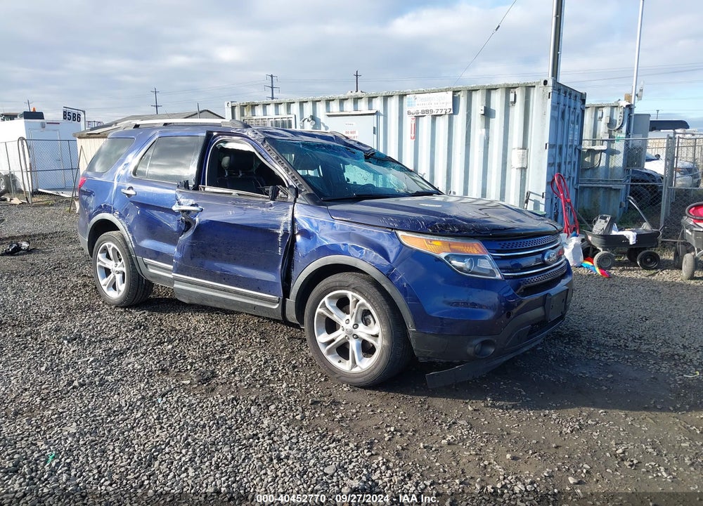 2011 FORD EXPLORER LIMITED VIN: 1FMHK8F86BGA33101