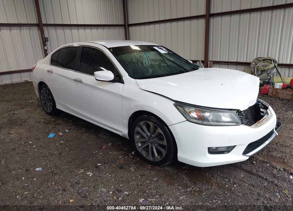 2014 HONDA ACCORD SPORT VIN: 1HGCR2F55EA033533