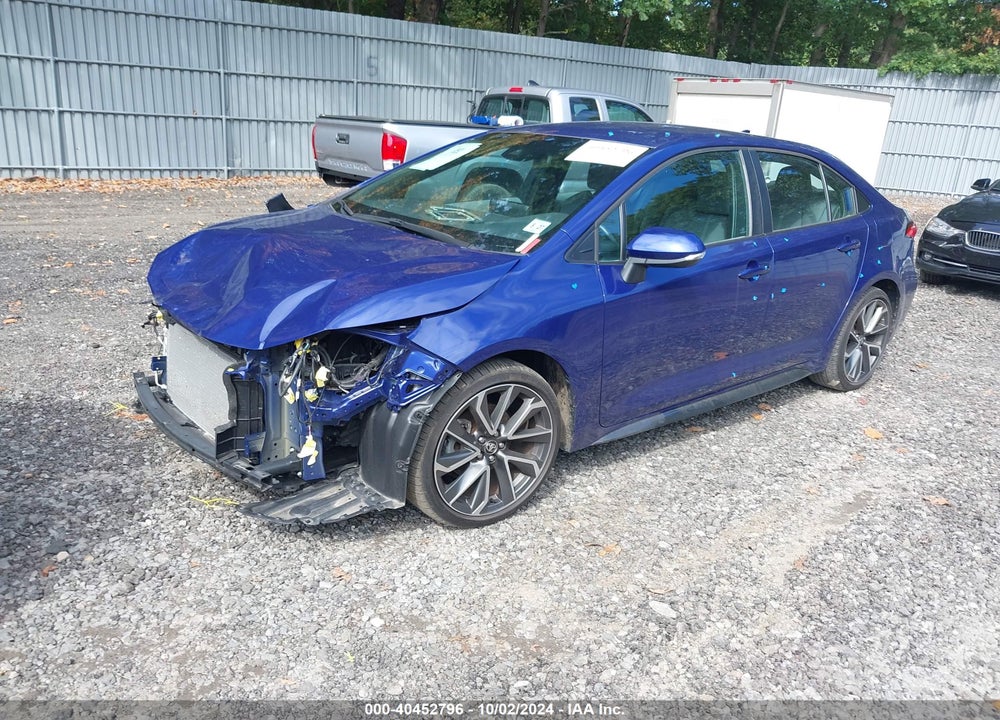 2022 TOYOTA COROLLA SE VIN: 5YFS4MCE4NP115077