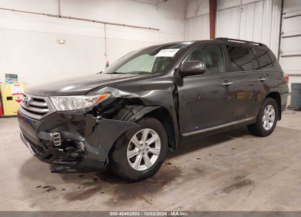 2013 TOYOTA HIGHLANDER SE V6 VIN: 5TDBK3EH9DS266882