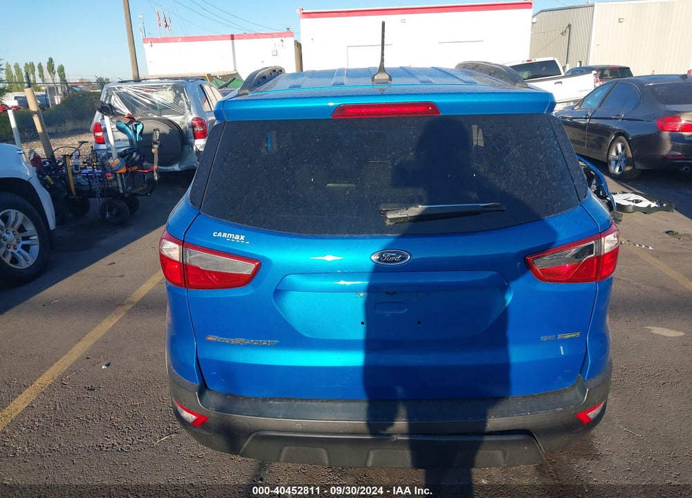 2019 FORD ECOSPORT SE VIN: MAJ3S2GE5KC277996