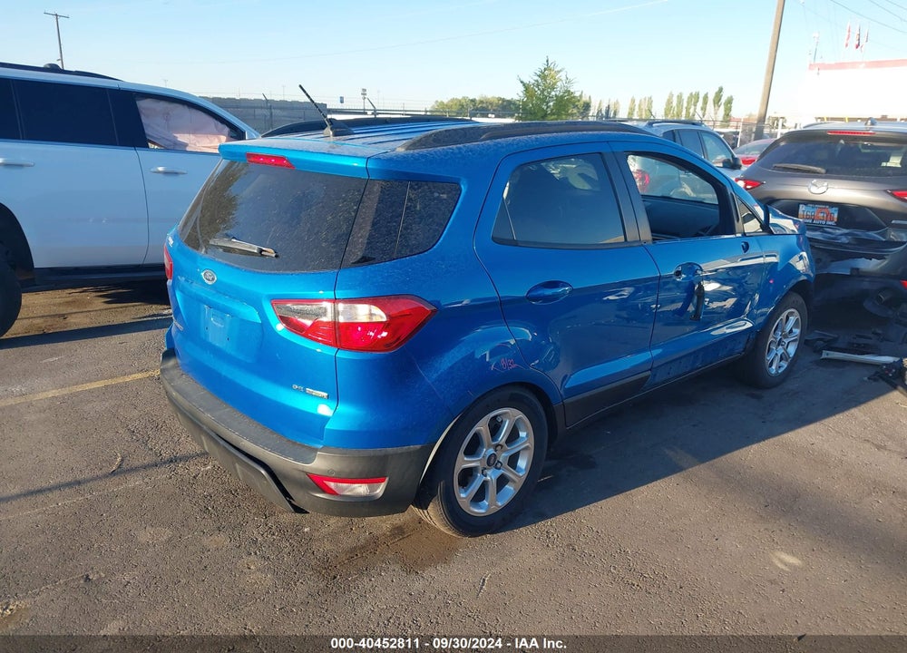 2019 FORD ECOSPORT SE VIN: MAJ3S2GE5KC277996