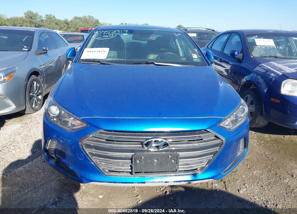 2017 HYUNDAI ELANTRA LIMITED VIN: KMHD84LF0HU331923