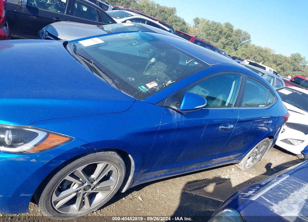2017 HYUNDAI ELANTRA LIMITED VIN: KMHD84LF0HU331923