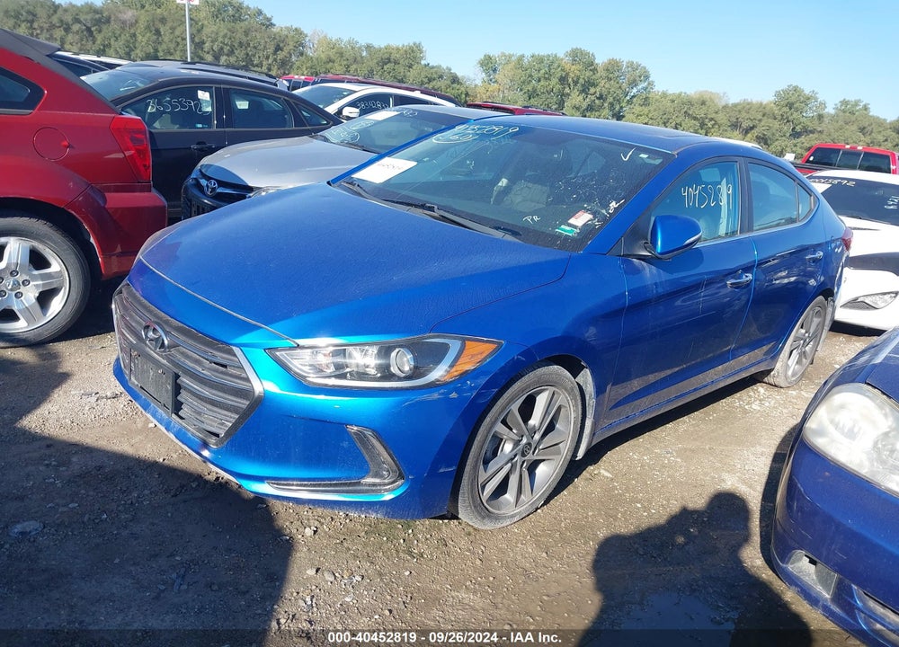 2017 HYUNDAI ELANTRA LIMITED VIN: KMHD84LF0HU331923