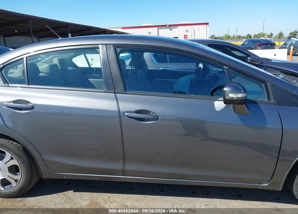 2013 HONDA CIVIC HYBRID VIN: 19XFB4F35DE202441