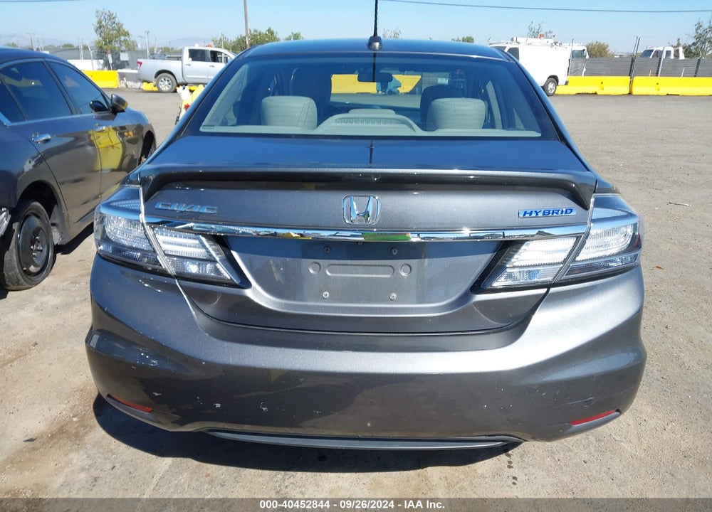 2013 HONDA CIVIC HYBRID VIN: 19XFB4F35DE202441