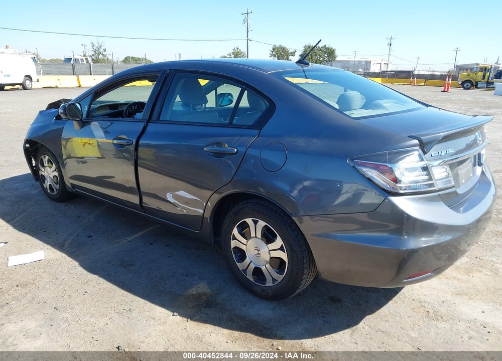 2013 HONDA CIVIC HYBRID VIN: 19XFB4F35DE202441