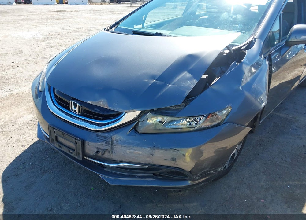 2013 HONDA CIVIC HYBRID VIN: 19XFB4F35DE202441