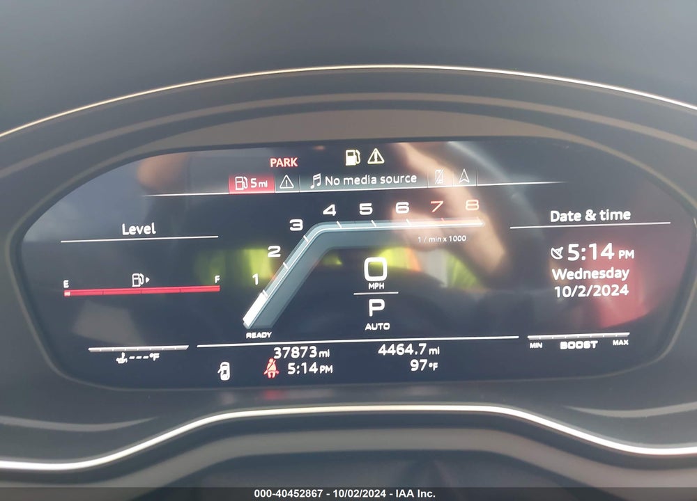 2021 AUDI S5 SPORTBACK PRESTIGE TFSI QUATTRO TIPTRONIC VIN: WAUB4CF54MA050074