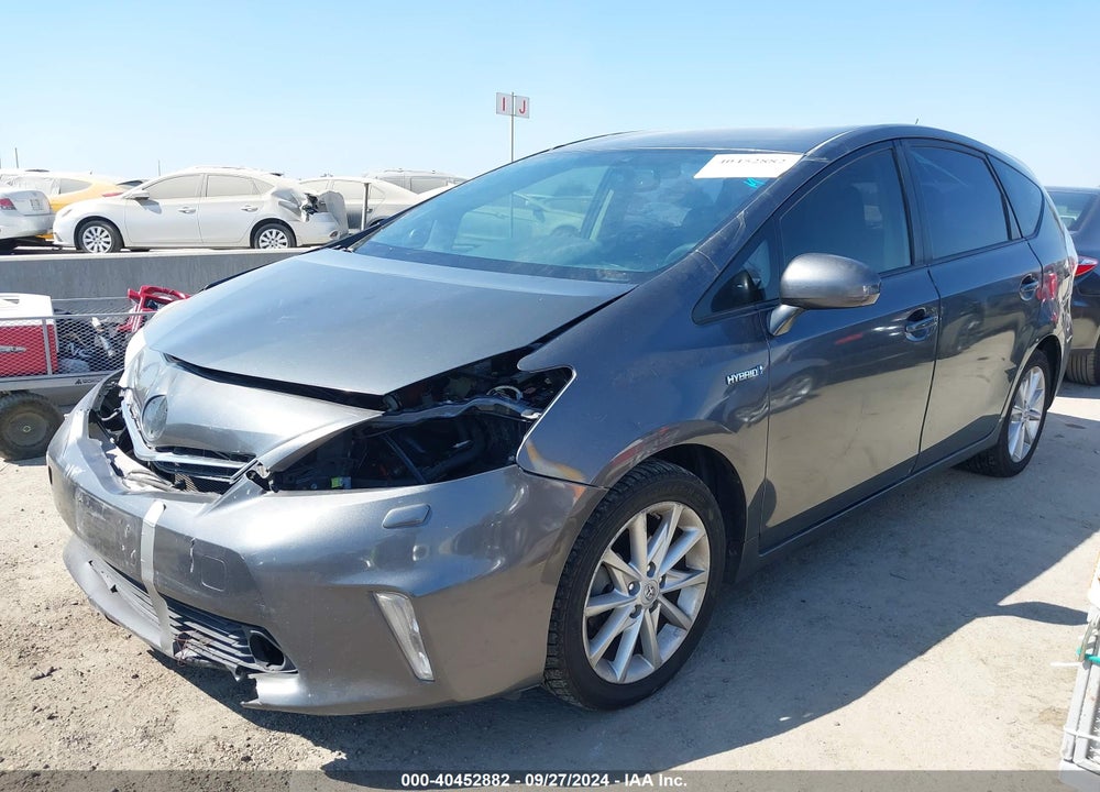 2012 TOYOTA PRIUS V FIVE VIN: JTDZN3EU2C3185726