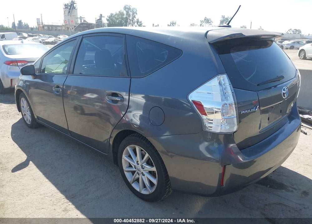 2012 TOYOTA PRIUS V FIVE VIN: JTDZN3EU2C3185726