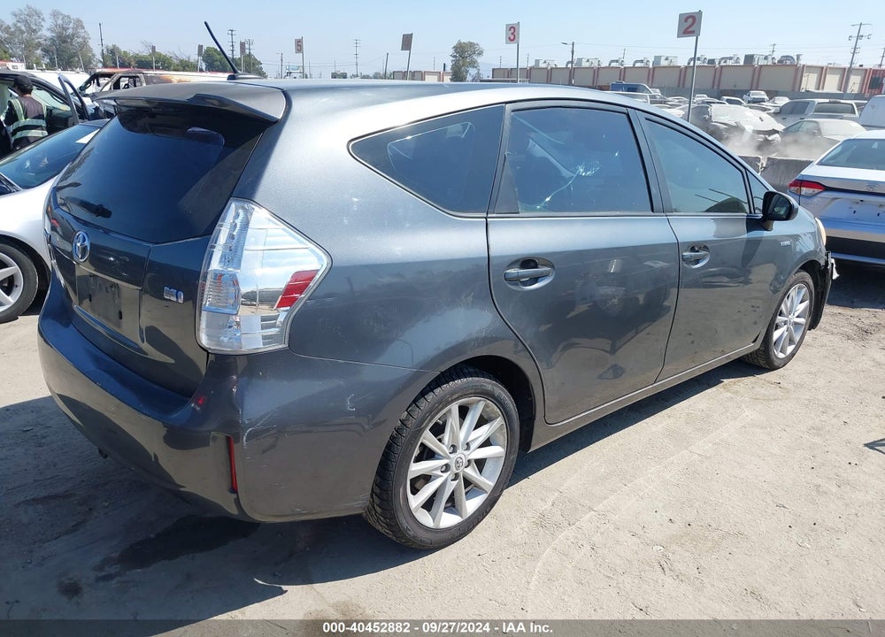 2012 TOYOTA PRIUS V FIVE VIN: JTDZN3EU2C3185726