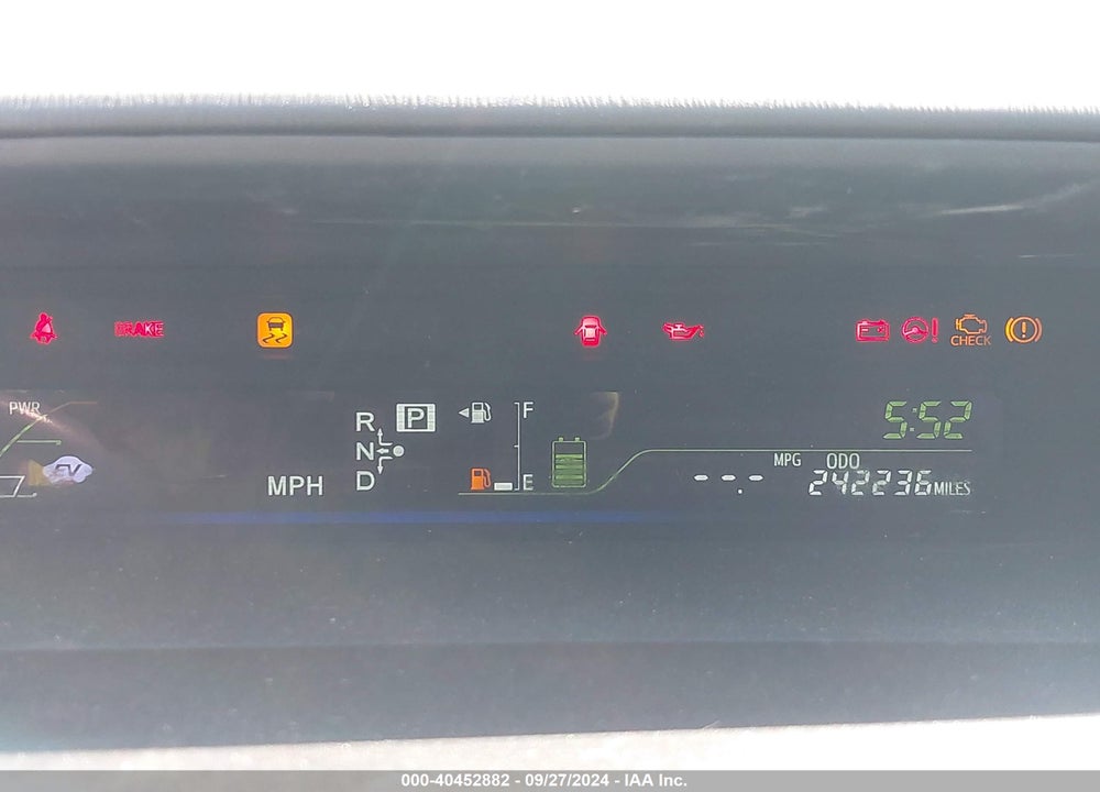 2012 TOYOTA PRIUS V FIVE VIN: JTDZN3EU2C3185726