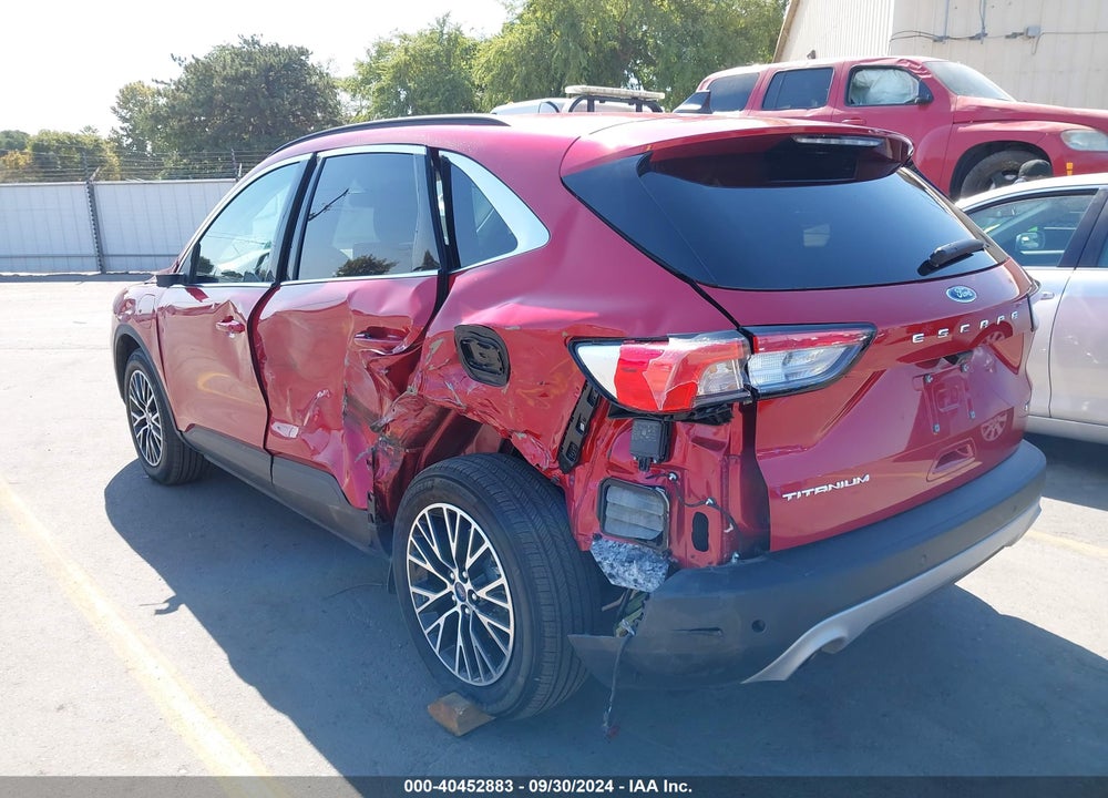 2022 FORD ESCAPE TITANIUM PLUG-IN HYBRID VIN: 1FMCU0LZ2NUA41141