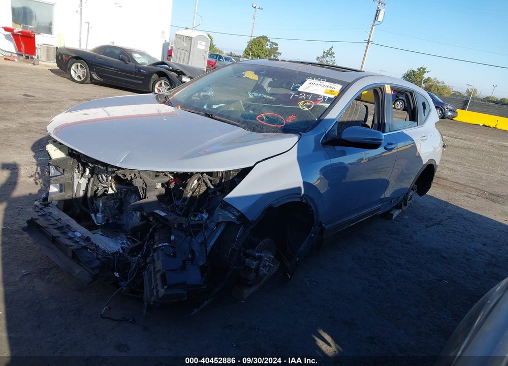 2021 HONDA CR-V 2WD EX VIN: 2HKRW1H55MH418347