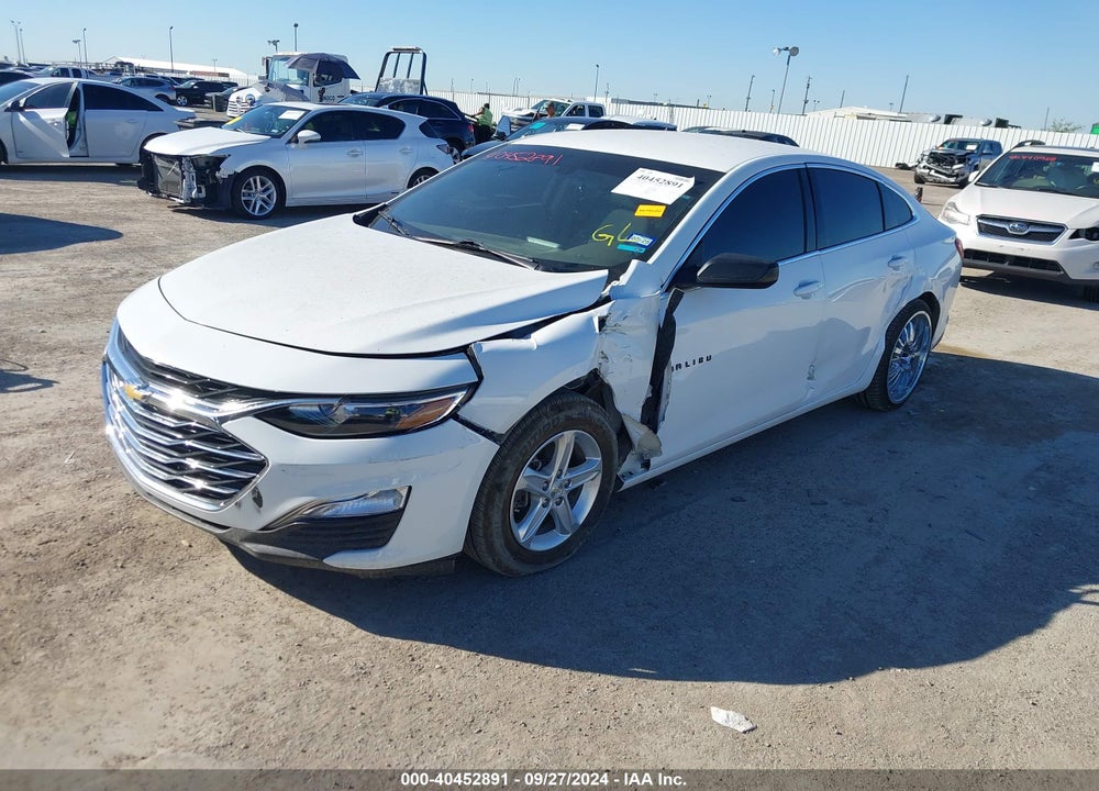 2021 CHEVROLET MALIBU FWD LS VIN: 1G1ZB5ST4MF078282