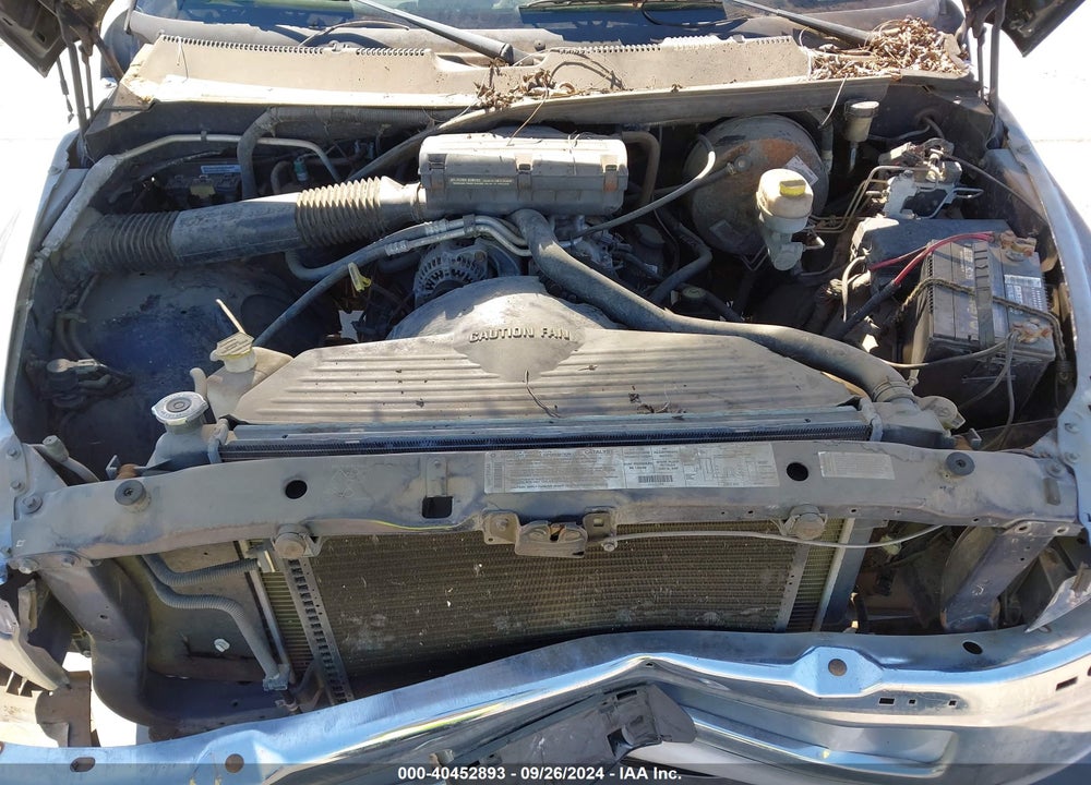 1998 DODGE RAM 1500 ST/WS VIN: 1B7HC16X5WS532796