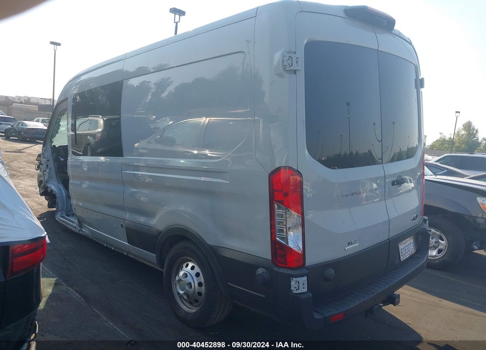 2023 FORD TRANSIT-250 CREW VAN VIN: 1FTBR2DG1PKA85558