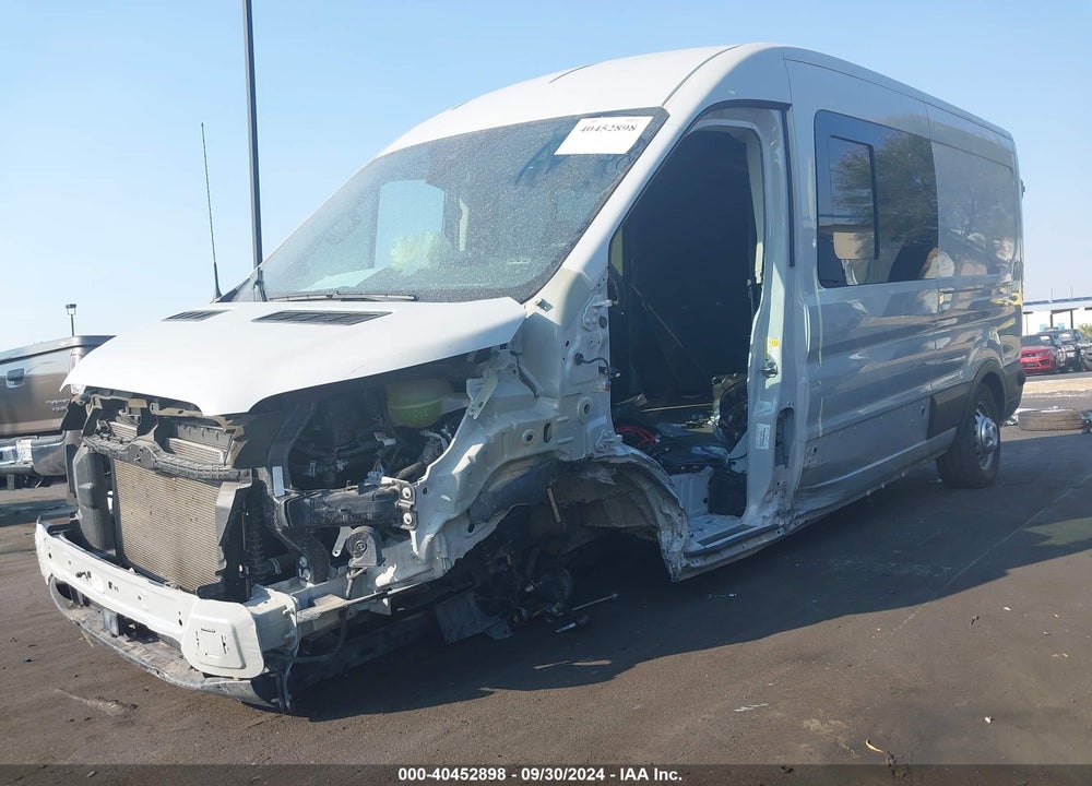 2023 FORD TRANSIT-250 CREW VAN VIN: 1FTBR2DG1PKA85558