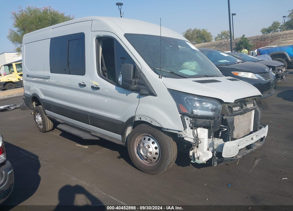 2023 FORD TRANSIT-250 CREW VAN VIN: 1FTBR2DG1PKA85558