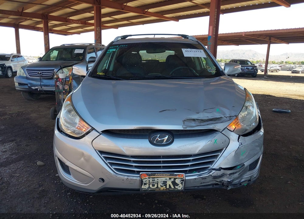 2012 HYUNDAI TUCSON GLS VIN: KM8JU3AC7CU445217