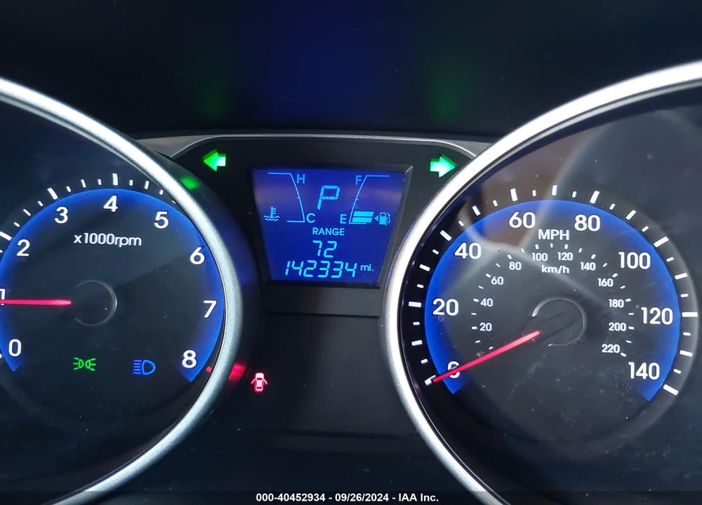 2012 HYUNDAI TUCSON GLS VIN: KM8JU3AC7CU445217